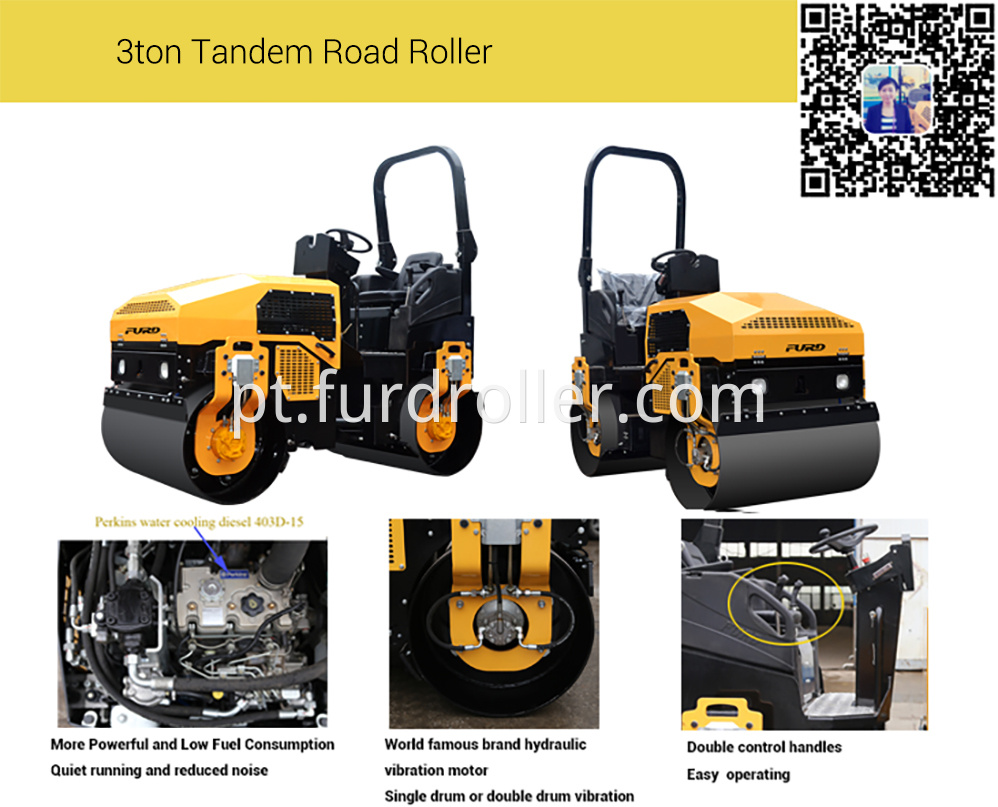 Tandem Road Roller